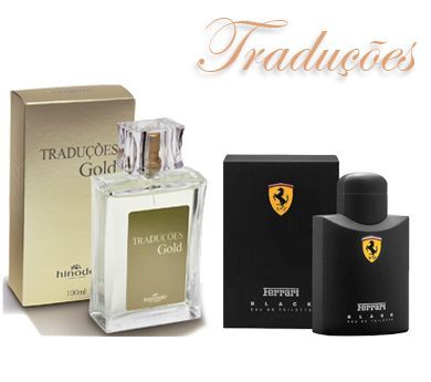 TRADUÇÃO GOLD Nº 28 MASC. : FERRARI BLACK